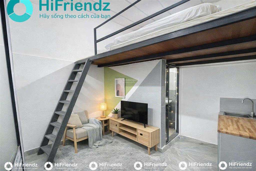 Duplex gác cao quang trung không nội thất mới xây