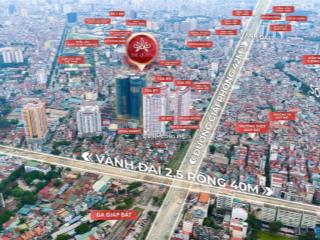 Bán căn hộ 2pn view đẹp tại the queen, giải phóng, 6,8 tỷ, 72,9 m2