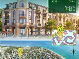 Bán siêu phẩm 2 mặt tiền shophouse vịnh ngọc 59  105m2  15,48 tỷ