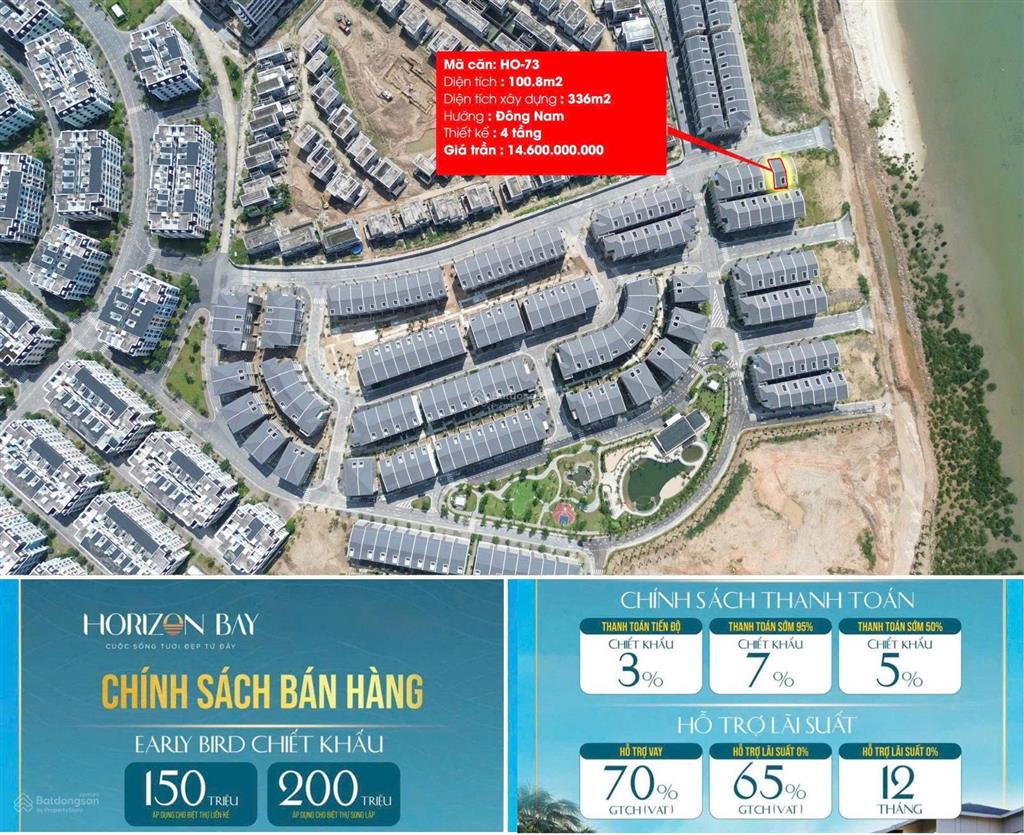 Độc quyền 2 căn villa dự án horizon cách bãi tắm 50m sở hữu lâu dài chiết khấu cao