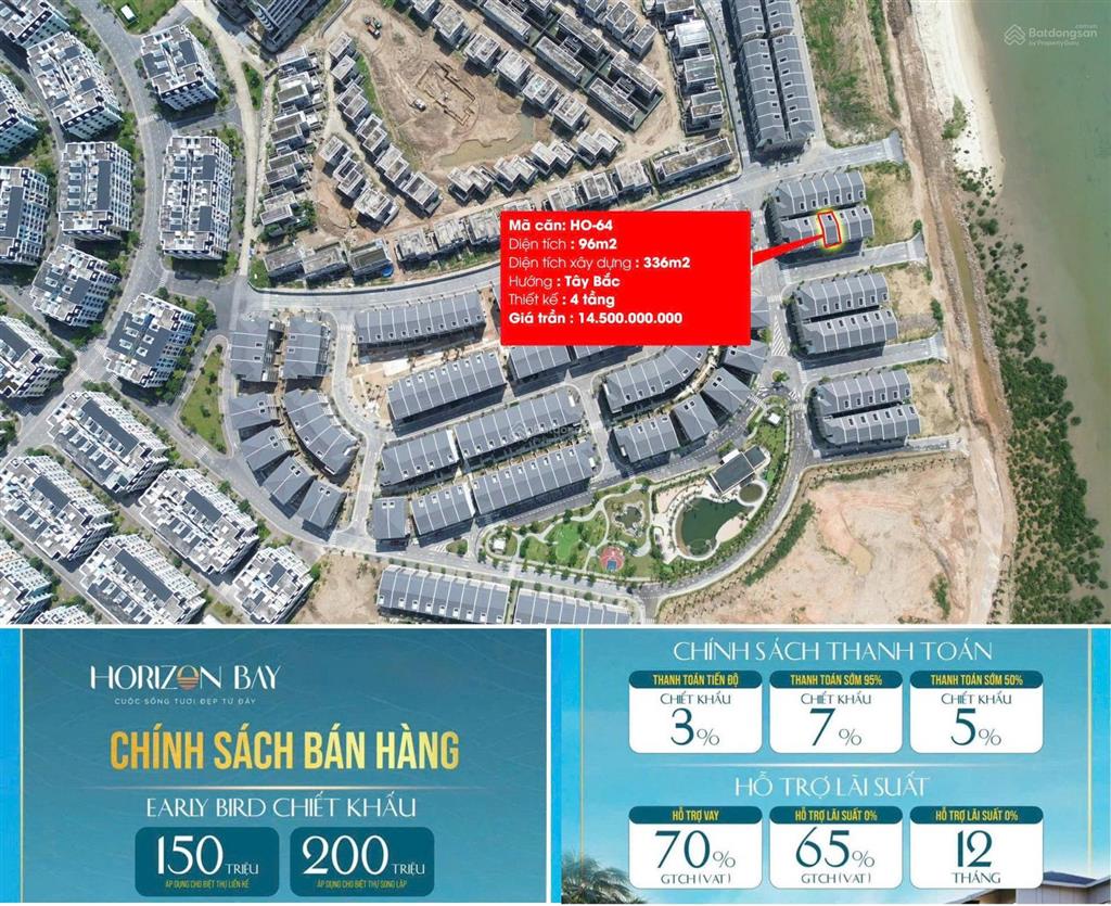 Độc quyền 2 căn villa dự án horizon cách bãi tắm 50m sở hữu lâu dài chiết khấu cao