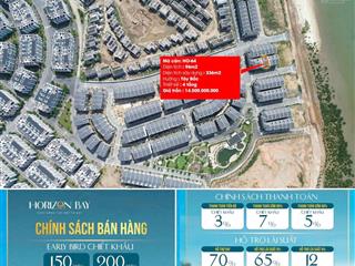 Độc quyền 2 căn villa dự án horizon cách bãi tắm 50m sở hữu lâu dài chiết khấu cao