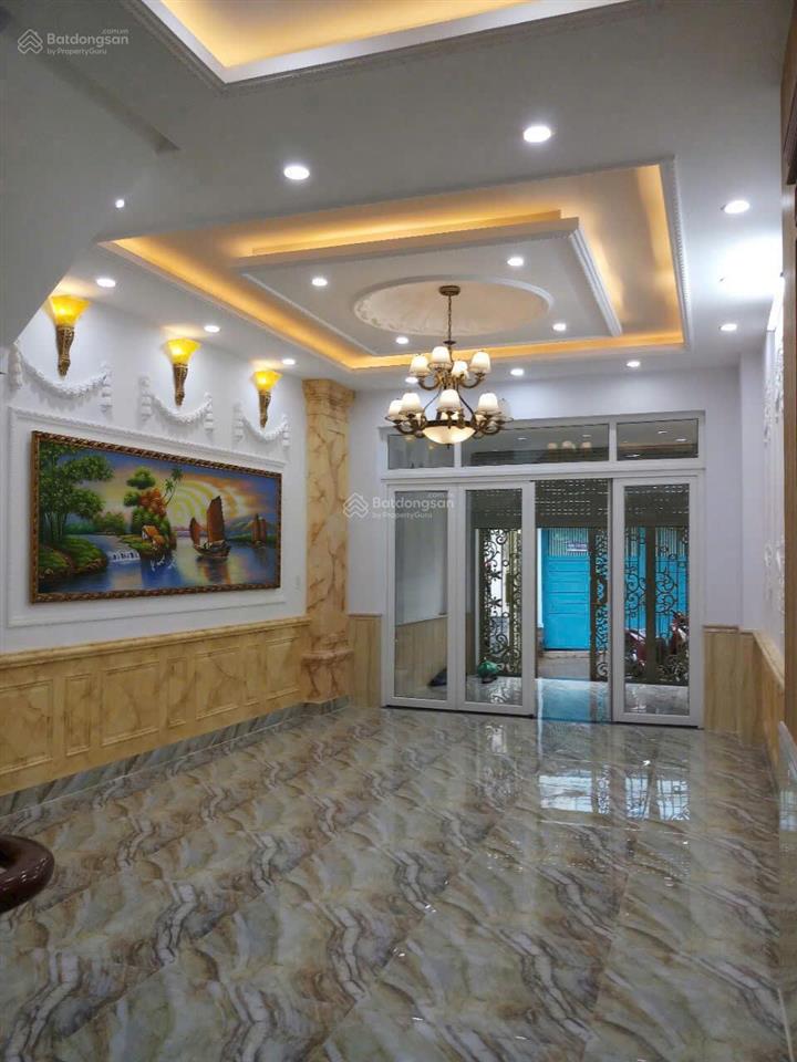 Du học bán gấp nhà 4 tầng 105m2 cn ngay cv làng hoa q. gò vấp 10 pn giá 9,35 tỷ tl