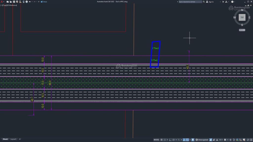 Cực hot, bán lô đất 300m2 được ra mặt tiền đường đại lộ apec rộng 68m, sản phẩm đầu tư chiến lược.