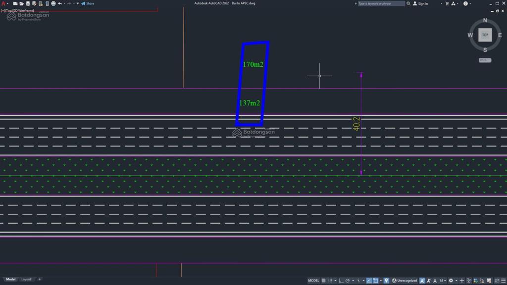 Cực hot, bán lô đất 300m2 được ra mặt tiền đường đại lộ apec rộng 68m, sản phẩm đầu tư chiến lược.