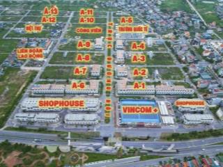 Shophouse uông bí dãy a1  4 tầng thô