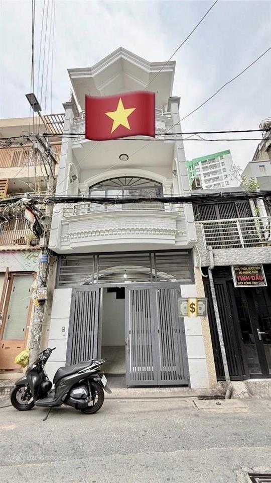 Tân phú giáp tân phú  gần khu bàu cát  nhà 3 tầng 51m2  hẽm 8m nhựa thông  sổ vuông đẹp  8.2t