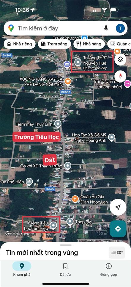 Ngộp bao sổ 520tr / 338m2 sẵn 100m2 thổ. ngay ubnd tân hiệp sát đường tạo lực phú giáo 65m