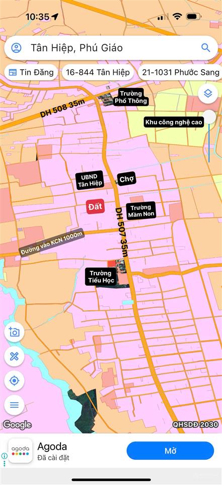 Ngộp bao sổ 520tr / 338m2 sẵn 100m2 thổ. ngay ubnd tân hiệp sát đường tạo lực phú giáo 65m