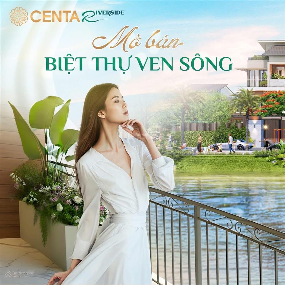 Hàng vip ngoại giao từ cđt  bán căn song lập 236,5m2 tại centa riverside từ sơn