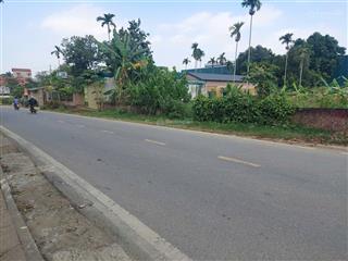 Bán 1056m bám đường nhựa phú mãn, phú cát, hà nội. giá đầu tư