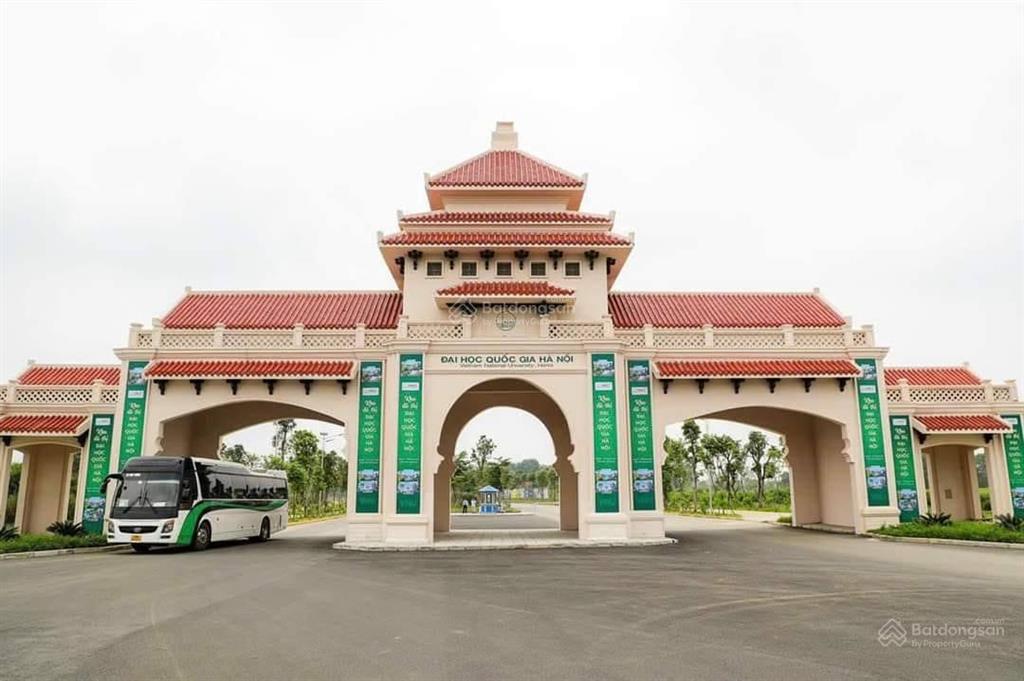9tr/m2 lô đất giáp metro 5 văn cao hòa lạc, đối diện cổng chính đh quốc gia, giáp khu công nghệ cao