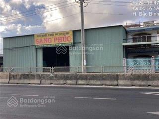 Bán đất thổ cư 344m2, mặt tiền ql1a, xã phan rí thành