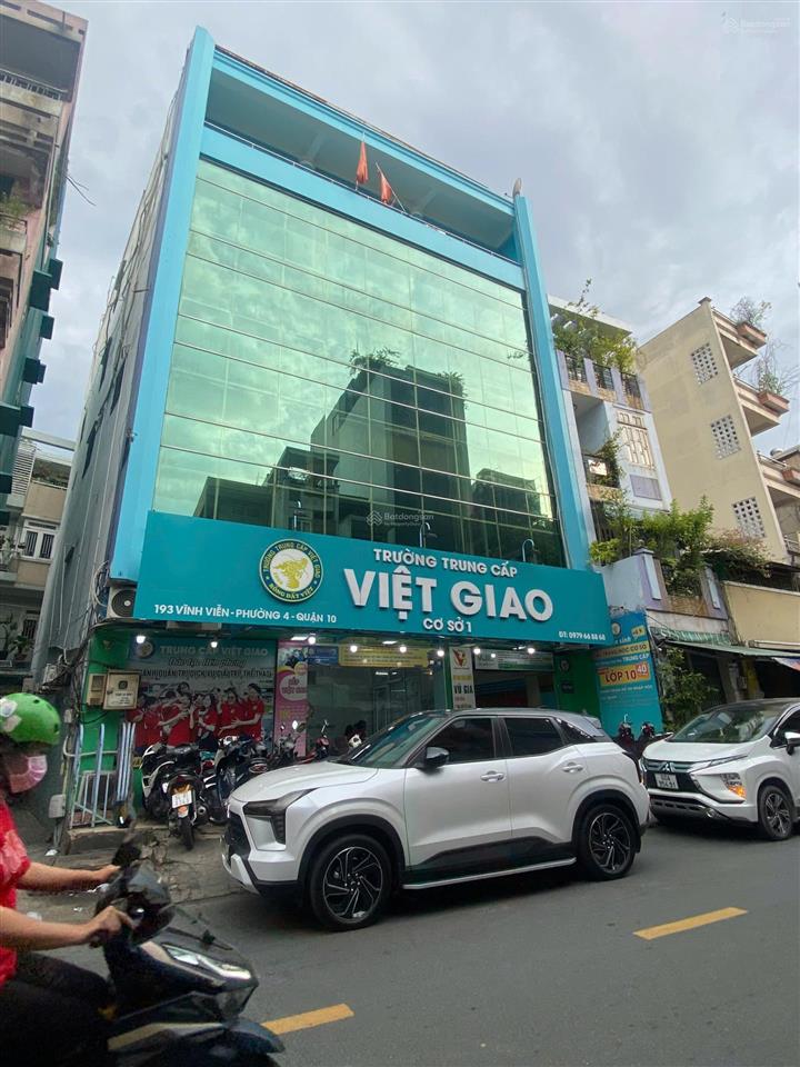 Cho thuê lại tòa nhà 193 vĩnh viễn phường 4, quận 10 (13x14m) 5 tầng chỉ 160tr