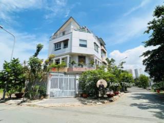 Bán siêu biệt thự góc 2 mặt tiền bát nàn  11x20m hđt 60tr/th  4 tầng full nt  giá chỉ 45,8 tỷ