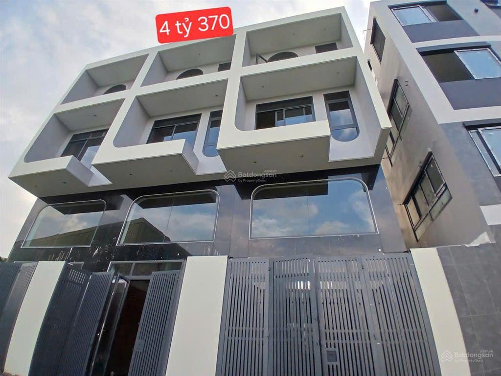 Nhà 4 tầng mới xây, 5pn, dt 52.3m2, đường oto, 4.37 tỷ. phường bình chiểu, thủ đức, sổ riêng