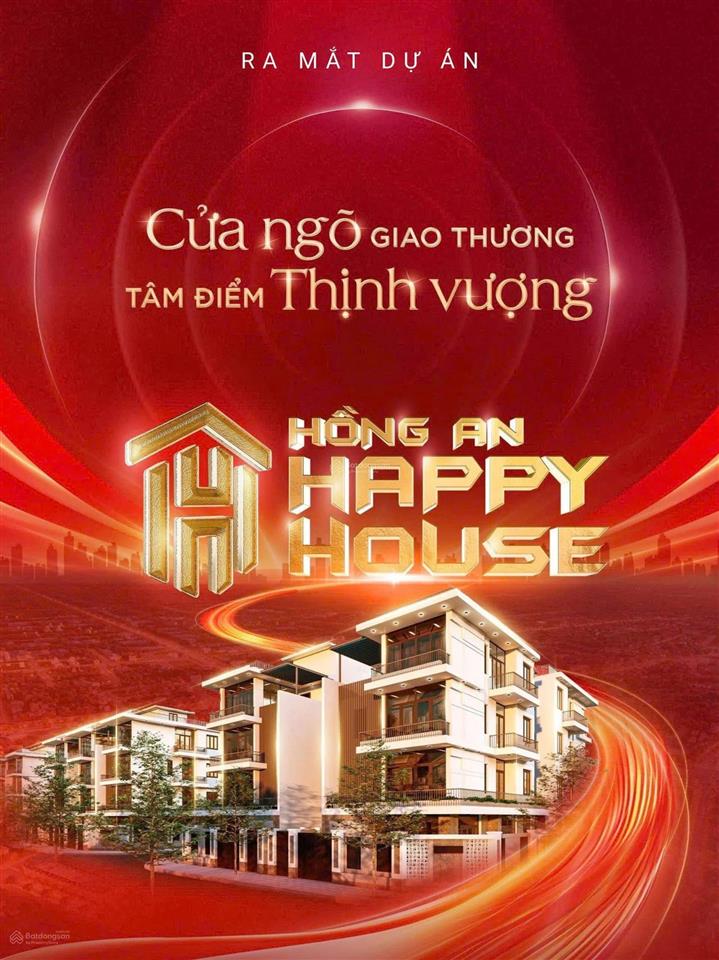 Quỹ căn đẹp nhất dự án hồng an happy house hồng an  hải phòng