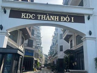 Khu dân cư thành đô 1  dtsd 202m2  5 tầng  thạnh xuân 38, q12  5,5 tỷ