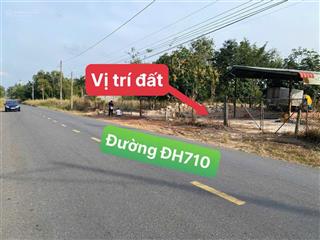 Mặt tiền trục chính kết nối tỉnh lộ 744 vào quần thể kdl núi cậu  chùa thái sơn  bán đảo thala