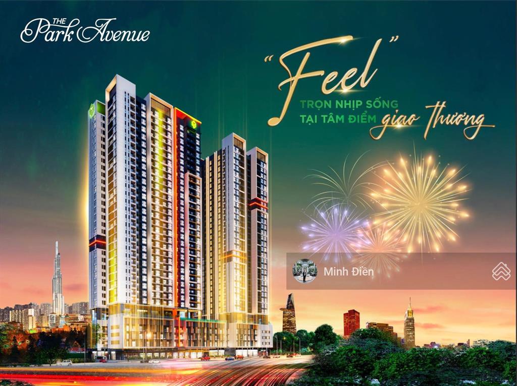 Căn hộ đẹp 3pn, 2wc tại the park avenue, 9,25 tỷ, 94m2, nhiều tiện ích hấp dẫn