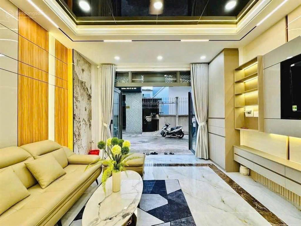 Nhà 63m2 xây 1 trệt 2 lầu st, hẻm ô tô quang trung, p10, gò vấp  gần vincom. ở ngay, giá 2.89 t