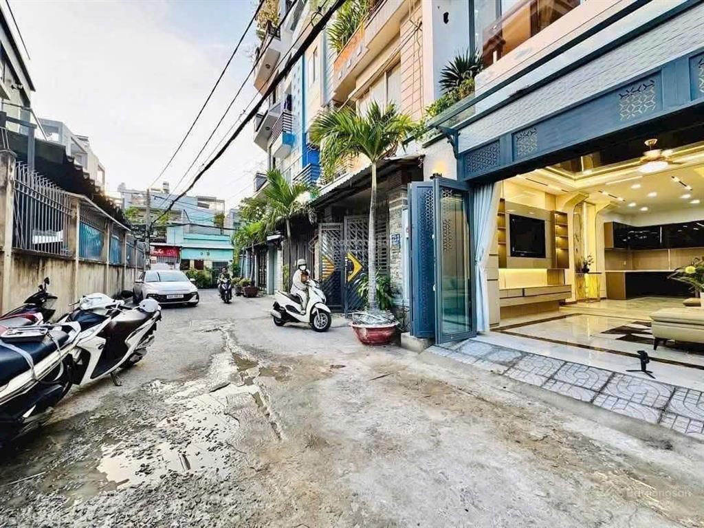 Nhà 63m2 xây 1 trệt 2 lầu st, hẻm ô tô quang trung, p10, gò vấp  gần vincom. ở ngay, giá 2.89 t