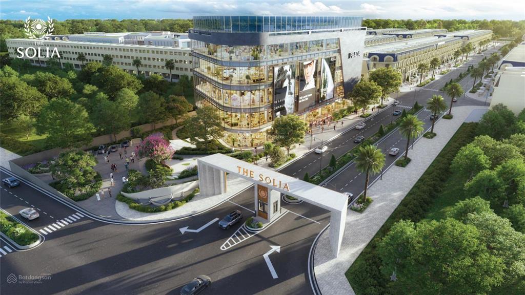 The solia đất nền mặt tiền vành đai 4