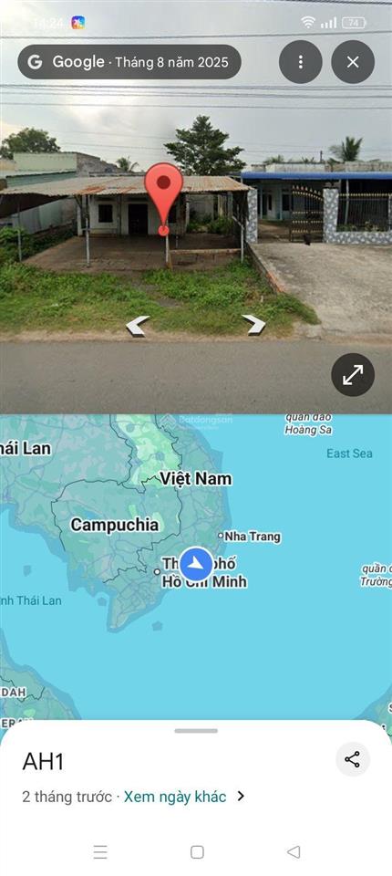 Tôi cần bán lô thổ cư quốc lộ 1a. mặt tiền dài 11m