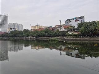 Siêu phẩm hiếm , lô góc mặt hồ văn quán hà đông , diện tích 265m , mt 10m , 60 tỷ