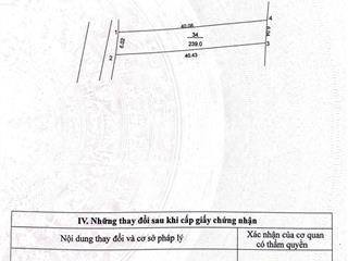 Chính chủ cần bán 239 m2 đất thổ cư 100%, mặt tiền đường khoang mái, xã đồng trúc.