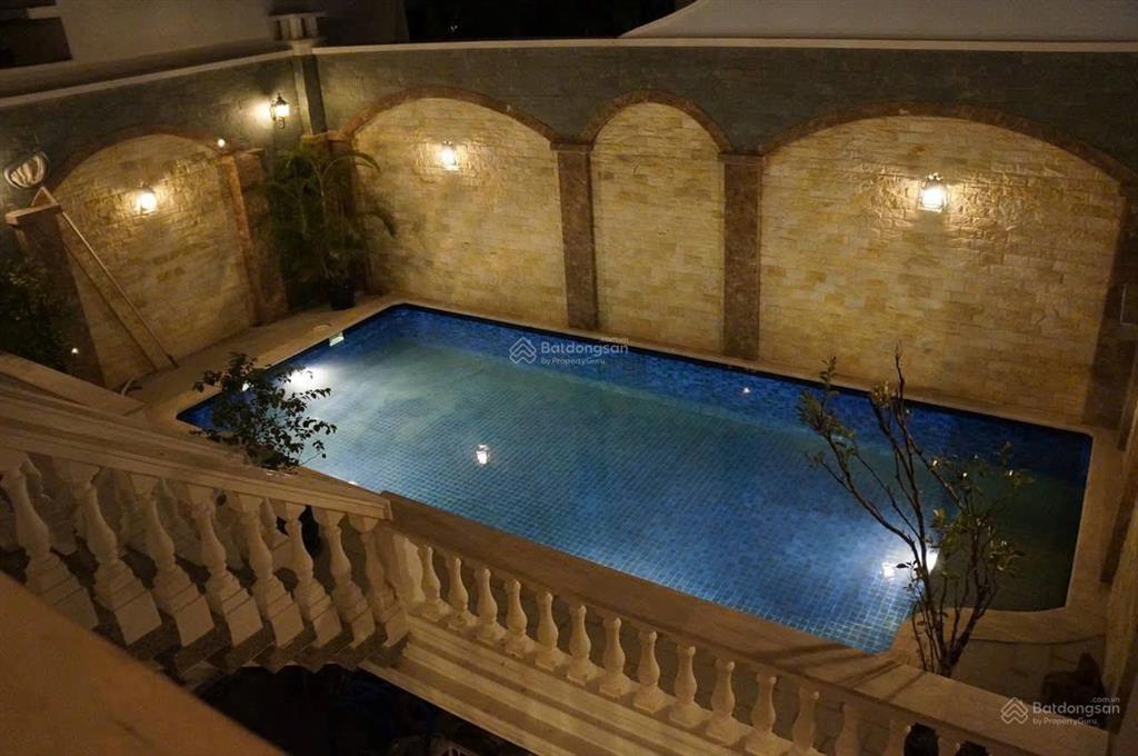 Bán nhà biệt thự 27a thạch thị thanh 233m² (ngang 9.8m, dài 23.7m) 3 tầng hồ bơi  125 tỷ
