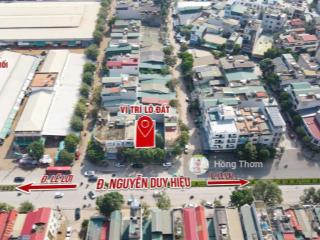 Bán đất đường nguyễn duy hiệu, đông hương, thanh hóa, giá thỏa thuận, 171m2