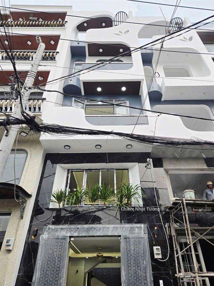 Nhà bán đẹp lung linh hẻm xe tải thông, 5 tầng kiên cố, 4m x 16m (64m2) giáp tên lửa aeon bình tân,