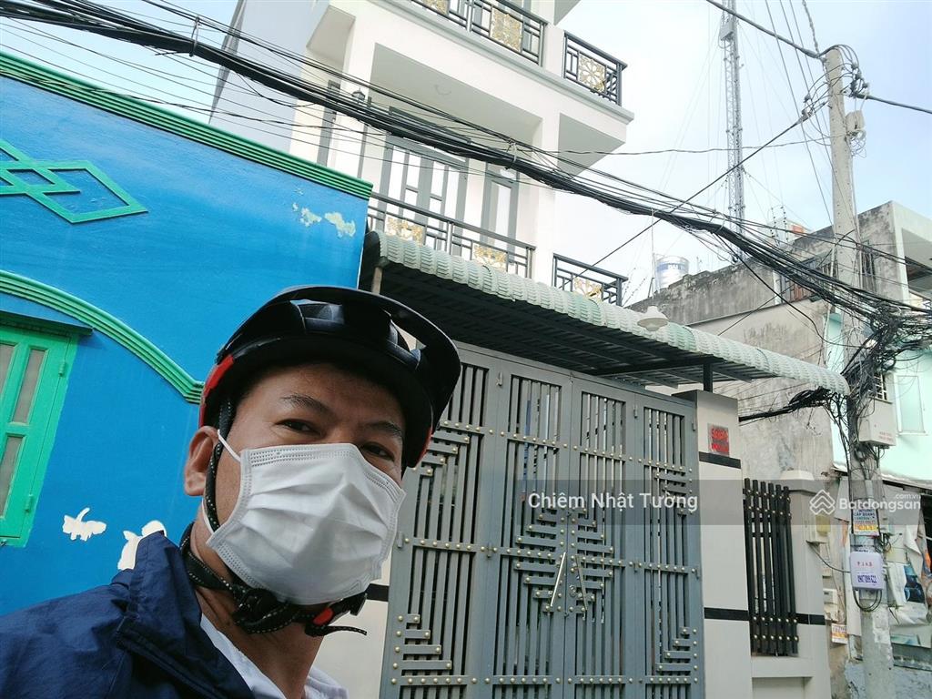 Nhà bán hẻm xe hơi đỗ cửa, 4 tầng kiên cố, 5m x 14m(70m2) giáp tên lửa aeon bình tân, giá 6,1ty tl