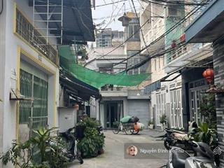 Q7tân hưng60m2,nhà 2 tầng mặt tiền to 5,2m nở hậu 7,4m hẻm trước nhà 4m, kế bên cầu nguyễn khoái