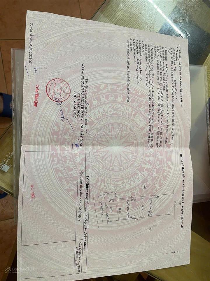 Diện tích 1,393 m2 .. có thể xây nhà . nghỉ dưỡng , làm nhà vườn ,,v,,v,,vv