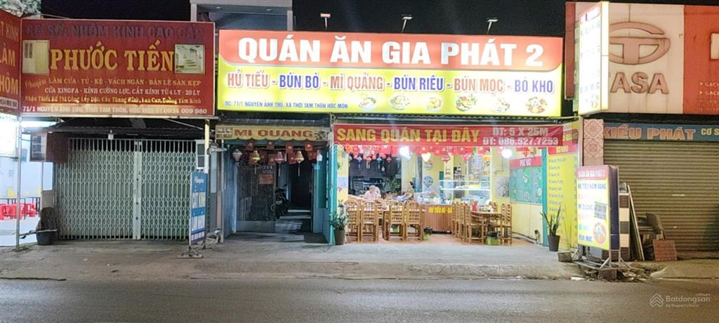 Sang / cho thuê mặt bằng kinh doanh 125m mặt tiền nguyễn ảnh thủ, hóc môn