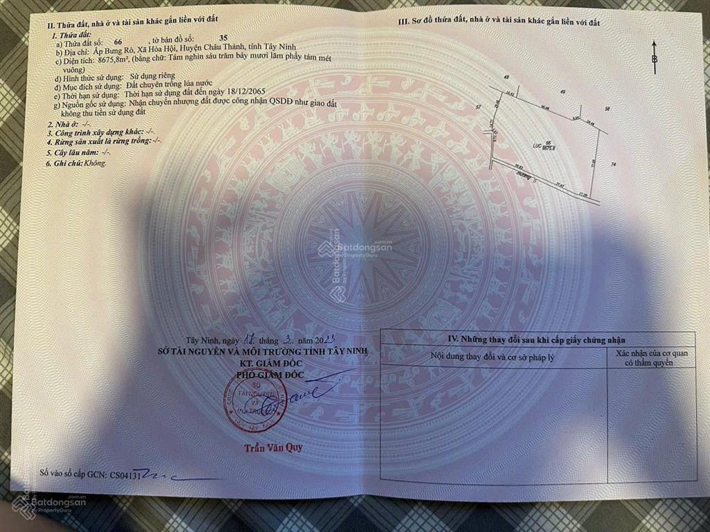 Cần bán gấp đất nông nghiệp giá rẻ