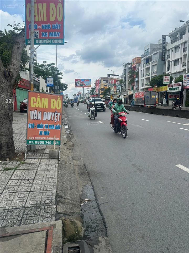 Bán lô liền mặt tiền nguyễn oanh p6, gò vấp, 12x20m. cn 240m2, giá chỉ 61tỷ có thương lượng