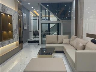 Nhà đẹp mặt tiền đường số phường tân quy, quận 7 sổ hồng 80m full nội thất có thang máy