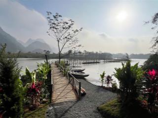 Biệt thự sinh thái ven hồ đá bạc hoà bình, đầu tư bền vững, giá nhỉnh 5 tỷ