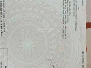 Tôi chính chủ cần bán lô đất kiệt 44 ngô xuân thu, hòa hiệp bắc, liên chiểu