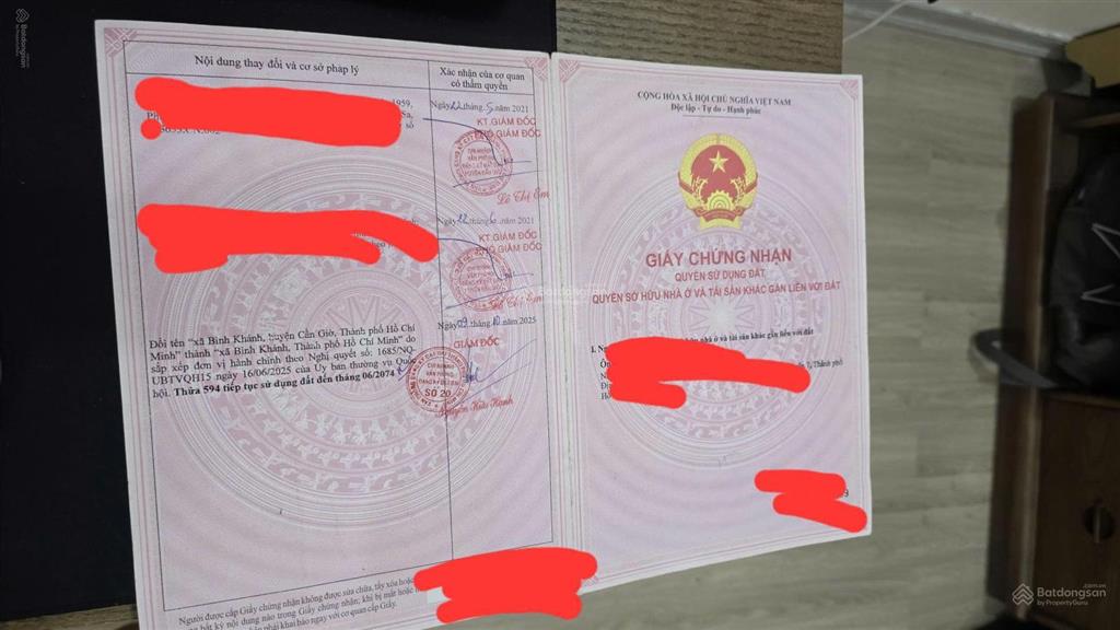 Chính chủ bán 89.3m2 thổ cư, đường 3m (quy hoạch 6m), cách đường rừng sác 200m, bến bình khánh 2km