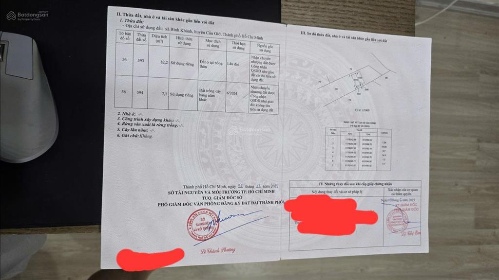 Chính chủ bán 89.3m2 thổ cư, đường 3m (quy hoạch 6m), cách đường rừng sác 200m, bến bình khánh 2km