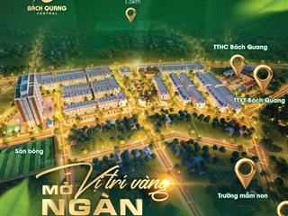 Bách quang central thái nguyên shophouse giá tốt, chiết khấu 9%