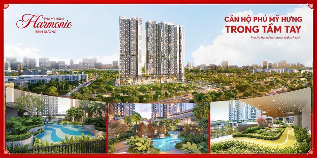 Cơ hội đầu tư an cư cùng căn hộ harmonie đượợc phát triển bởi phú mỹ hưng với mức giá trong tầm tay
