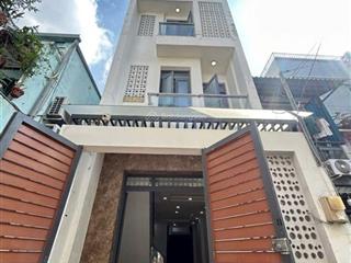 Bán nhà p5 bình thạnh 4 tầng btct  ngang 4m nở hậu  4pn mới đẹp  xe hơi sát nhà  chỉ 7xty