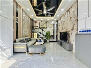 Nhà đẹp 3 tầng hẻm xe hơi 4m (60m2) giá 8.6 tỷ tl lê văn thọ gò vấp