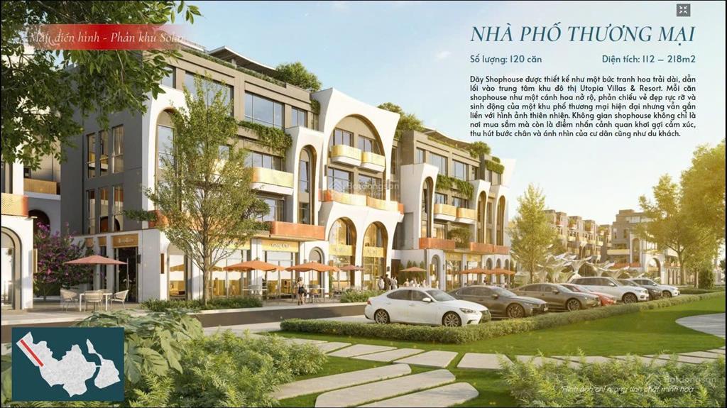 Chính mở bán khu đô thị nghỉ dưỡng utopia villas & resort
