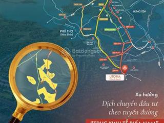 Chính mở bán khu đô thị nghỉ dưỡng utopia villas & resort